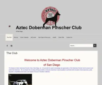 AzteCDPC.com(Of San Diego) Screenshot