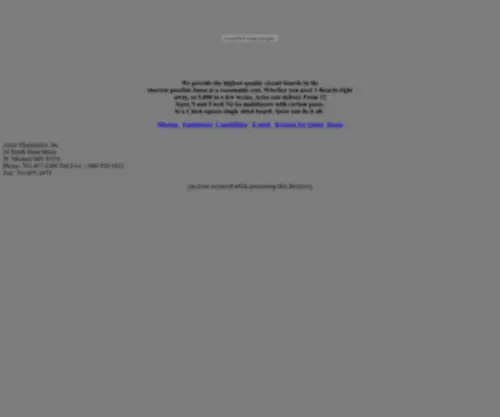 AztecPCB.com(Index) Screenshot