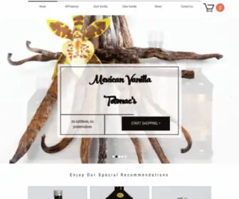 AztecVanilla.com(Mexican Vanilla) Screenshot