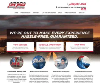 Aztirepros.com(Arizona Tire Pros) Screenshot