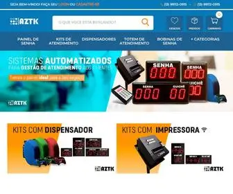 AZTK.com.br(Painel de senha Eletronica Digital) Screenshot