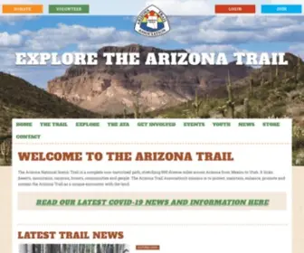 Aztrail.org(The Arizona Trail) Screenshot