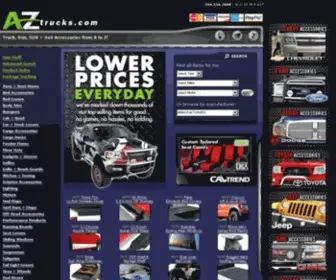 Aztrucks.com(Truck accessories) Screenshot