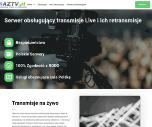 AZTV.pl(Transmisje internetowe na) Screenshot