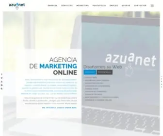Azuanet.com(Diseño Web Extremadura (Cáceres y Badajoz)) Screenshot
