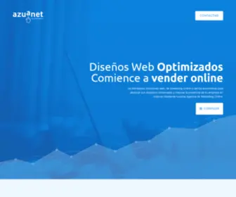 Azuanet.es(Diseño Web Extremadura) Screenshot