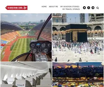 Azuanzahdi.com(Aviation & Travel) Screenshot