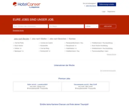 Azubicareer.de(Hotel Jobs als Koch oder Hotelfachfrau) Screenshot