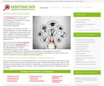 Azubicity.de(Ausbildung Arbeitsamt) Screenshot