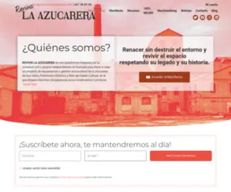 Azucareradegranada.com(Descúbrenos) Screenshot