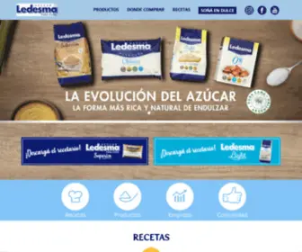 Azucarledesma.com(Azúcar Ledesma) Screenshot