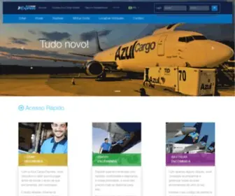 Azulcargo.com.br(Azul Cargo) Screenshot