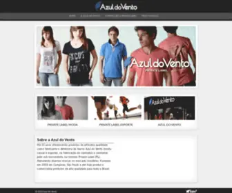 Azuldovento.com(Azul do Vento) Screenshot