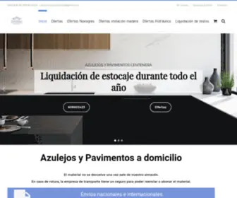 Azulejoscentenera.com(Tienda online de Azulejos y pavimentos a domicilio) Screenshot