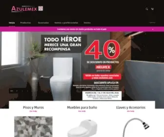 Azulemex.com(Reinventa tu casa! Azulejos) Screenshot