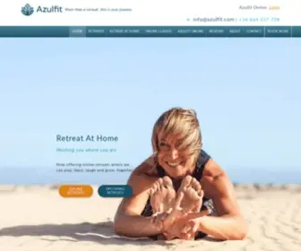Azulfit.com(Pilates Retreat In Europe) Screenshot