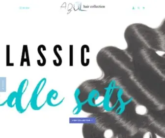 Azulhaircollection.com(Azul Hair Collection) Screenshot