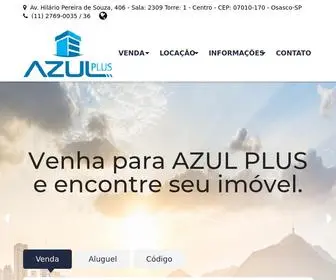 Azulplus.com.br(Azul Plus Negocios Imobiliarios Ltda) Screenshot