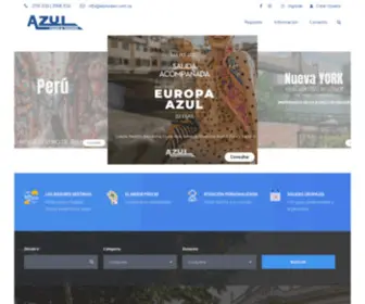 Azulviajes.com.uy(Azul Viajes) Screenshot