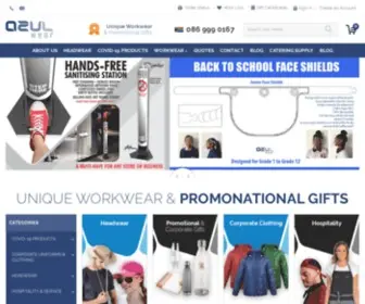 Azulwear.com(Corporate Clothing) Screenshot