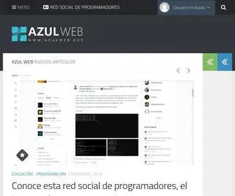 Azulweb.net(Azul Web) Screenshot
