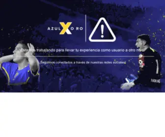 Azulyoro.net(NOTICIAS E INFORMACION DEL CLUB ATLETICO BOCA JUNIORS) Screenshot