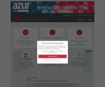 Azur-Online.de(JUVE-Karriereportal für junge Juristen) Screenshot