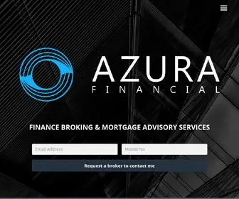 Azurafinancial.com.au(Financial Services) Screenshot