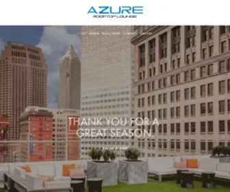 Azure9Cle.com(Azure Rooftop Lounge) Screenshot