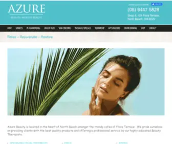 Azurebeautyspa.com.au(Perth Beauty Spa in North Beach) Screenshot