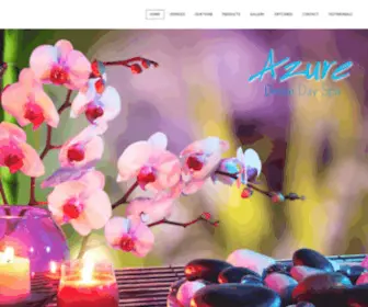 Azuredreamspa.com(A Cozy & Luxury spa) Screenshot