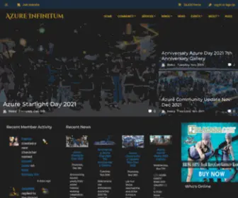 Azureinfinitum.com(Azure Infinitum) Screenshot