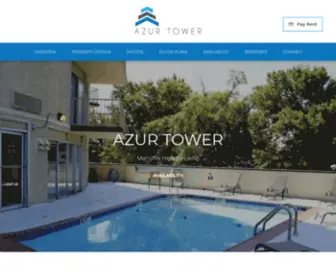 Azurtower.com(Welcome Home) Screenshot