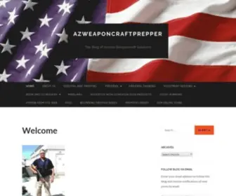 Azweaponcraftprepper.com(The Blog of Arizona Weaponcraft Solutions) Screenshot