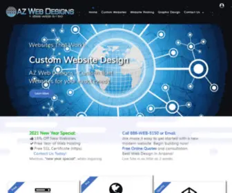 Azwebdesigns.com(AZ Web Designs) Screenshot