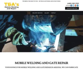 Azwelders.com(T&A's Mobile Welding/Mobile Gate Repair and Fence Repair) Screenshot