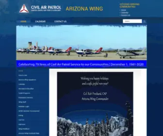 AZWG.org(Arizona Wing) Screenshot