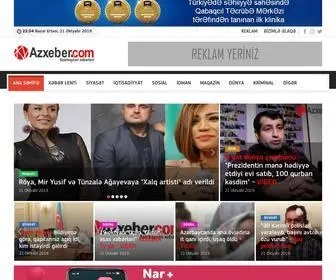 Azxeber.com(Azərbaycanda) Screenshot