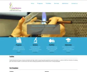 Azymebio.com(HPLC and Biotechnology training institute in Karnataka) Screenshot