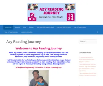 Azyreadingjourney.com(Best Learn to Read System for Toddlers) Screenshot