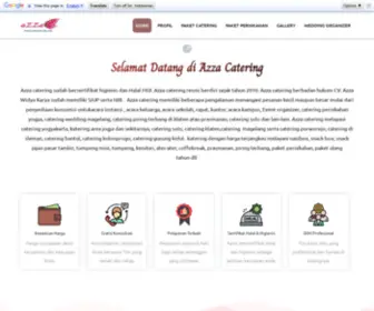 Azzacatering.com(Catering jogja) Screenshot