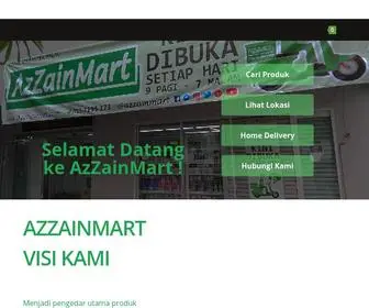 Azzainmart.com(AzZainMart Peneraju Kedai Halal) Screenshot