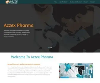 Azzexpharma.org(Azzex Pharma) Screenshot