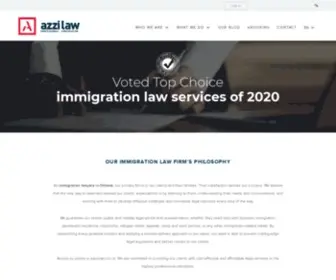 Azzilawcorp.com(Azzi Law P.C) Screenshot