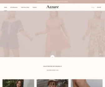 Azzure-Store.com(Azzure AUS) Screenshot