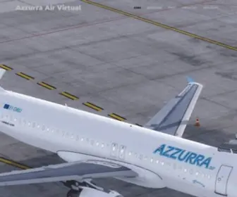 Azzurravirtual.it(Azzurra Air Virtual) Screenshot