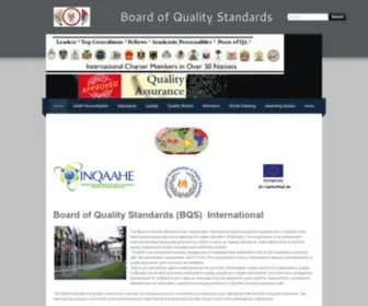 B-AC.info(Board of Quality Standards ( BQS)) Screenshot