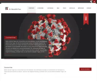 B-AND-T.de(Dr. Bischoff Tann Buchprüfungsgesellschaft) Screenshot