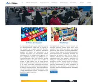 B-Causebd.com(Offshore Software Development and Website Design in Dhaka) Screenshot