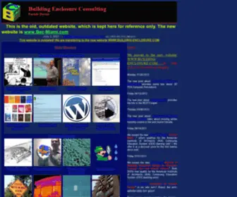 B-E-C.info(Building Enclosure and Envelope Consulting) Screenshot